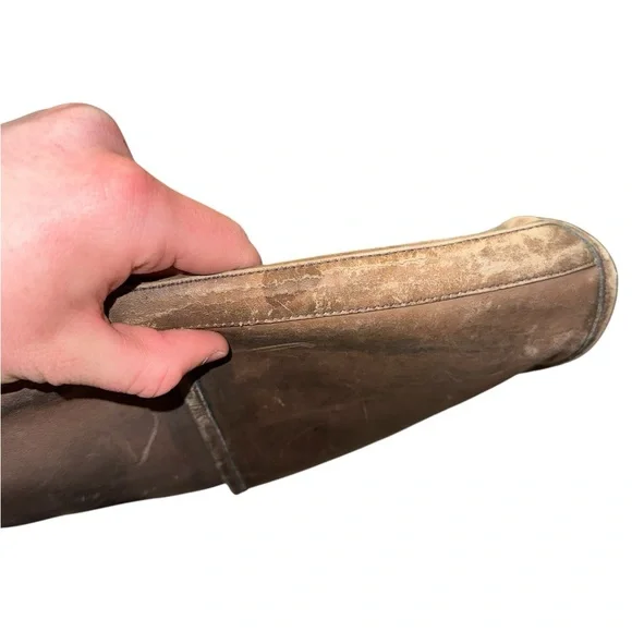 Vintage Coach 70s 80s Navy Bleeker Duffle Sac Zip Up Crossbody Bag Weathered - Picture 14 of 16